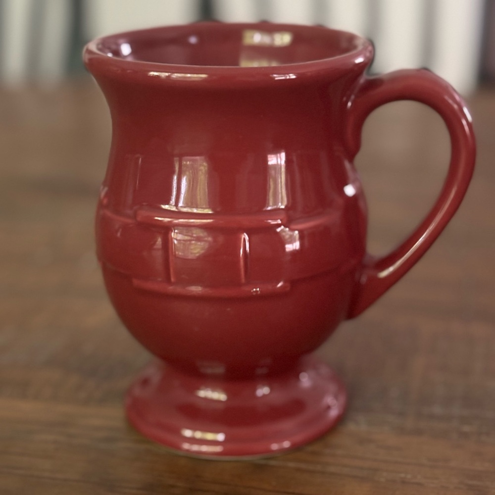 Longaberger Red Dining Mug